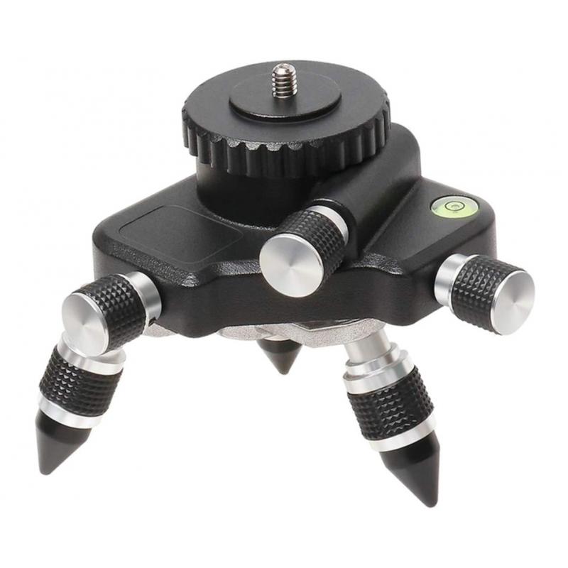 Adjustable Rotation Metal Tripod Bracket Base for 1/4