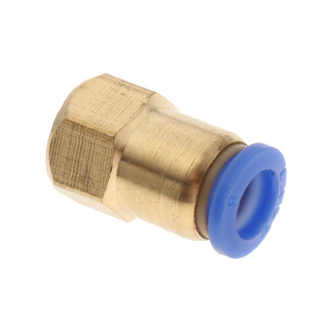 1/4 Thread Pneumatic Connectors Quick Coupler Pneumatic Air Fittings