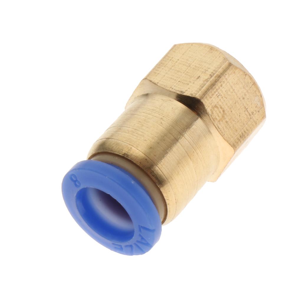 1/4 Thread Pneumatic Connectors Quick Coupler Pneumatic Air Fittings