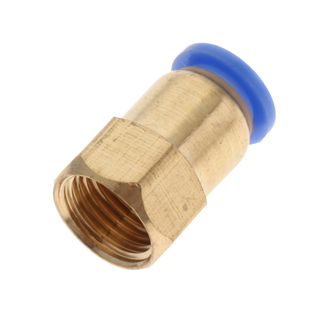 1/4 Thread Pneumatic Connectors Quick Coupler Pneumatic Air Fittings