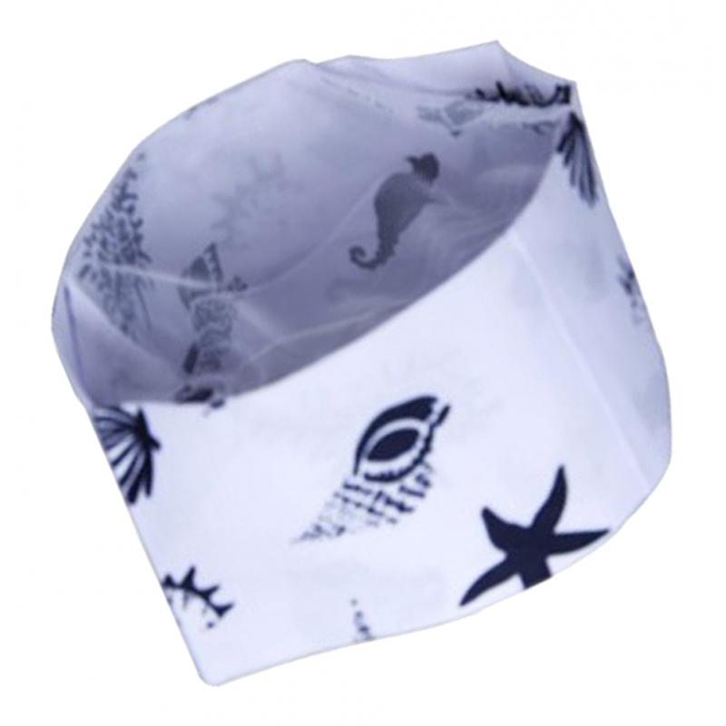 1x Breathable Mesh Top Skull Cap Catering Chef Hat Japanese Style Colorful E