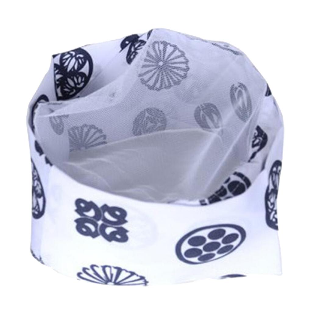 1x Breathable Mesh Top Skull Cap Catering Chef Hat Japanese Style Colorful G