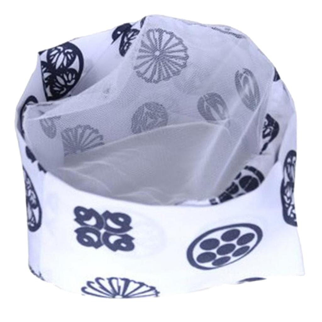 1x Breathable Mesh Top Skull Cap Catering Chef Hat Japanese Style Colorful G