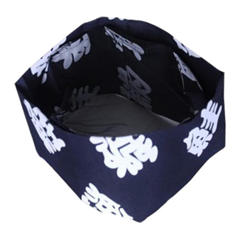 1x Breathable Mesh Top Skull Cap Catering Chef Hat Japanese Style Colorful J