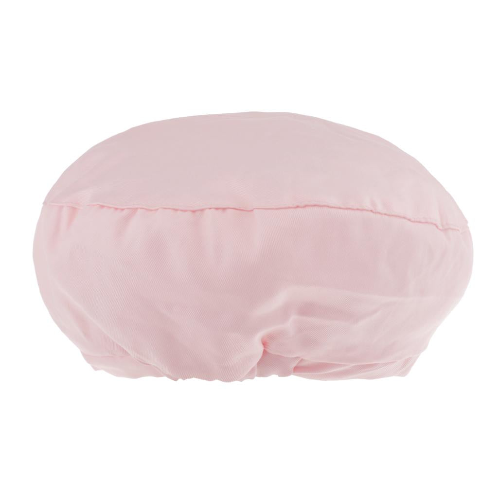 Cook Adjustable Men Women Kitchen Baker Chef Elastic Cap Hat Pink