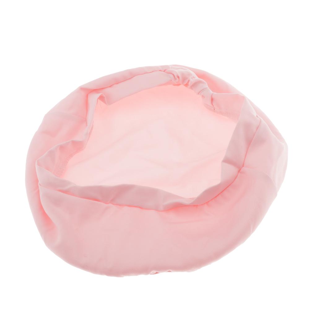 Cook Adjustable Men Women Kitchen Baker Chef Elastic Cap Hat Pink