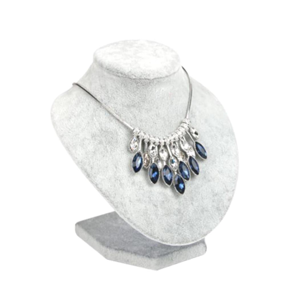 Necklace Bust Jewelry Display Stand Figure Jewelry Display Stand 15x15x12cm