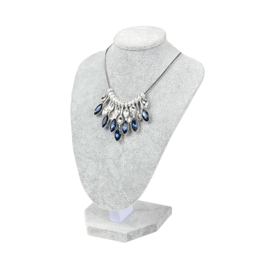 Necklace Bust Jewelry Display Stand Figure Jewelry Display Stand 29x21x18cm