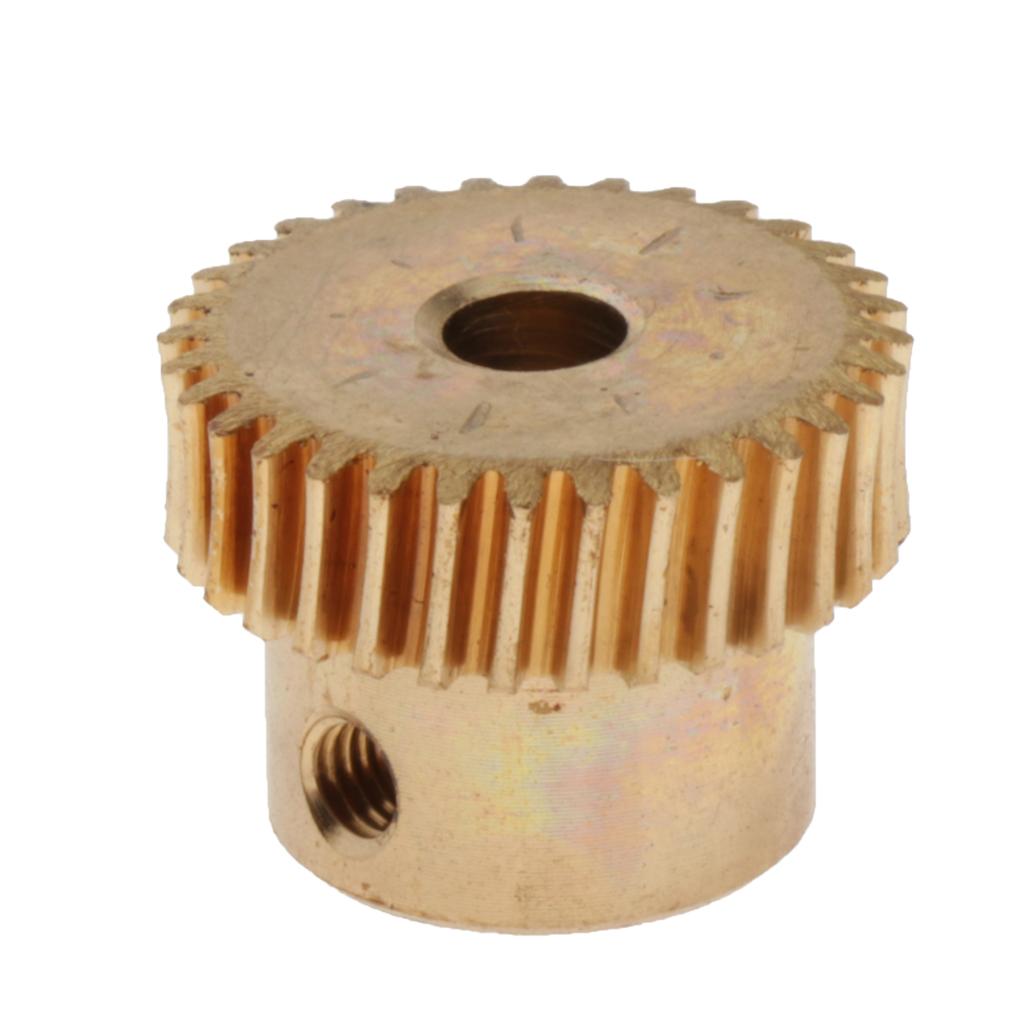 Brass Worm Gear Wheel Reduction Ratio Drive Gear Box Parts 32 Tooth