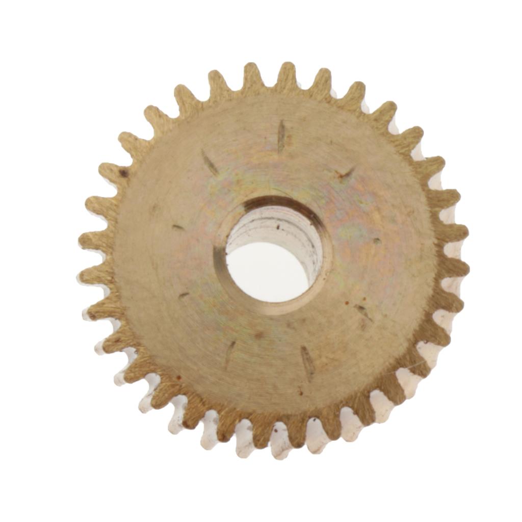 Brass Worm Gear Wheel Reduction Ratio Drive Gear Box Parts 32 Tooth