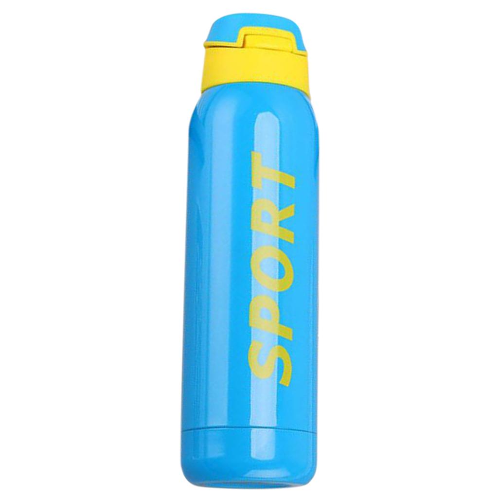 Stainless Steel Tea Water Coffee Flask Vacuum Cup Sports Travel Mug Blue