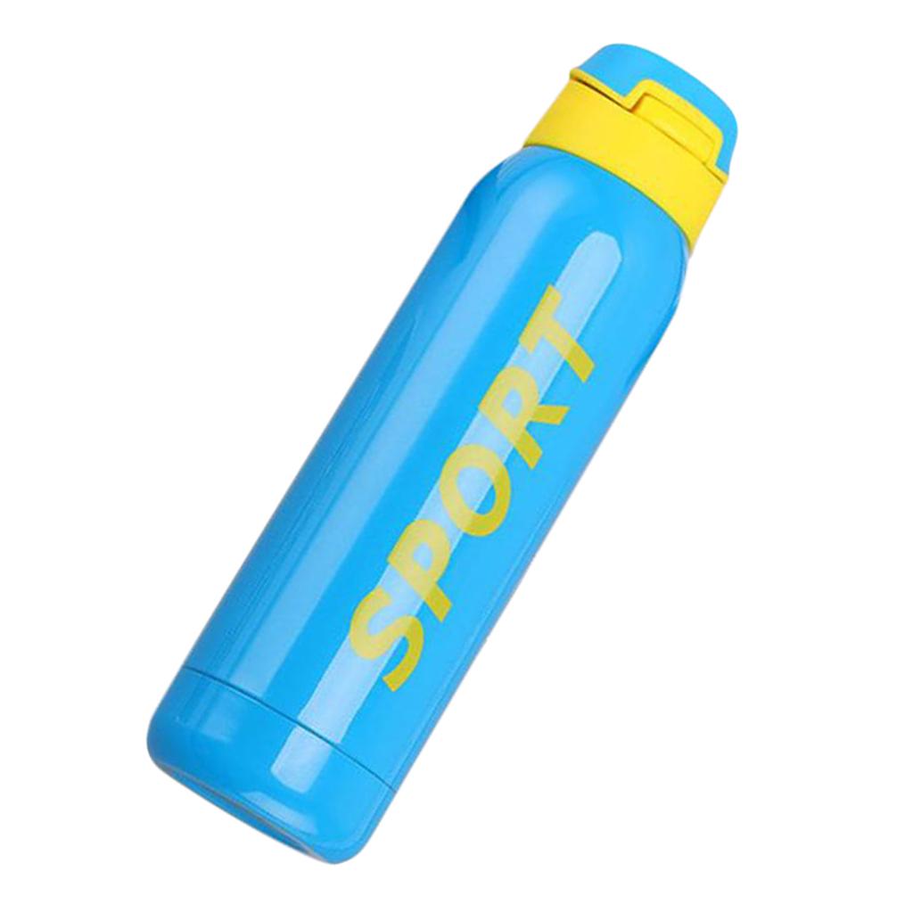 Stainless Steel Tea Water Coffee Flask Vacuum Cup Sports Travel Mug Blue