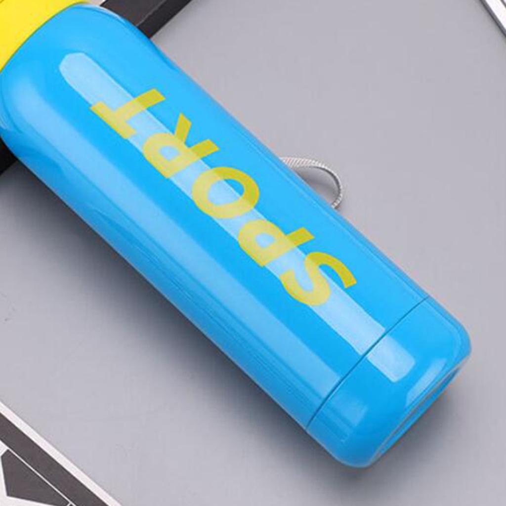 Stainless Steel Tea Water Coffee Flask Vacuum Cup Sports Travel Mug Blue