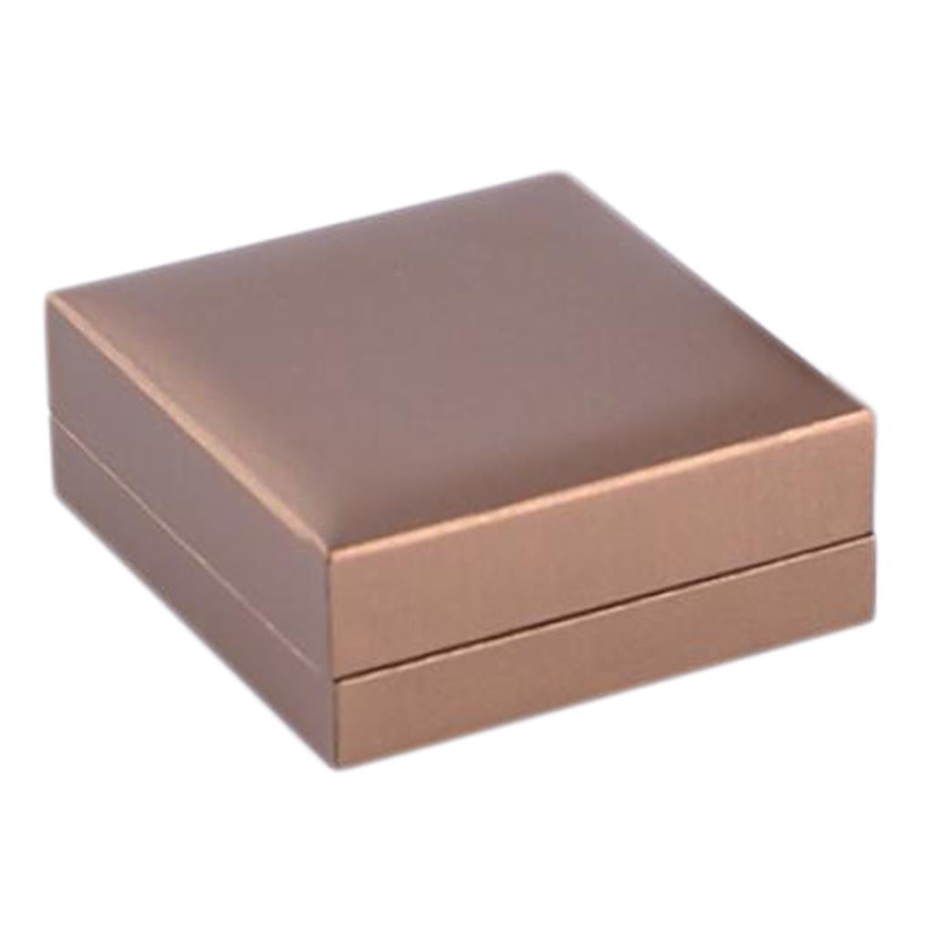 Bracelet Packaging Box Bracelet Storage Box for Wedding Gifts Gold Coffee