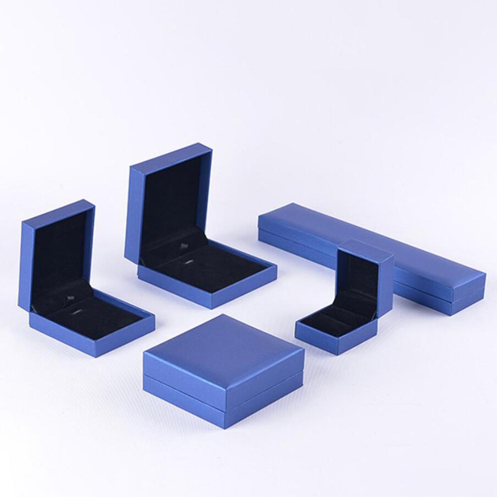 Ring Packaging Box Ring Storage Box for Gifts Royal Blue
