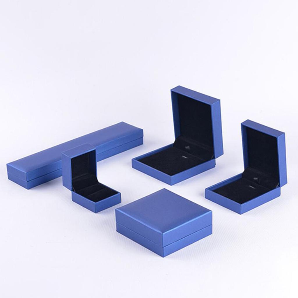 Ring Packaging Box Ring Storage Box for Gifts Royal Blue