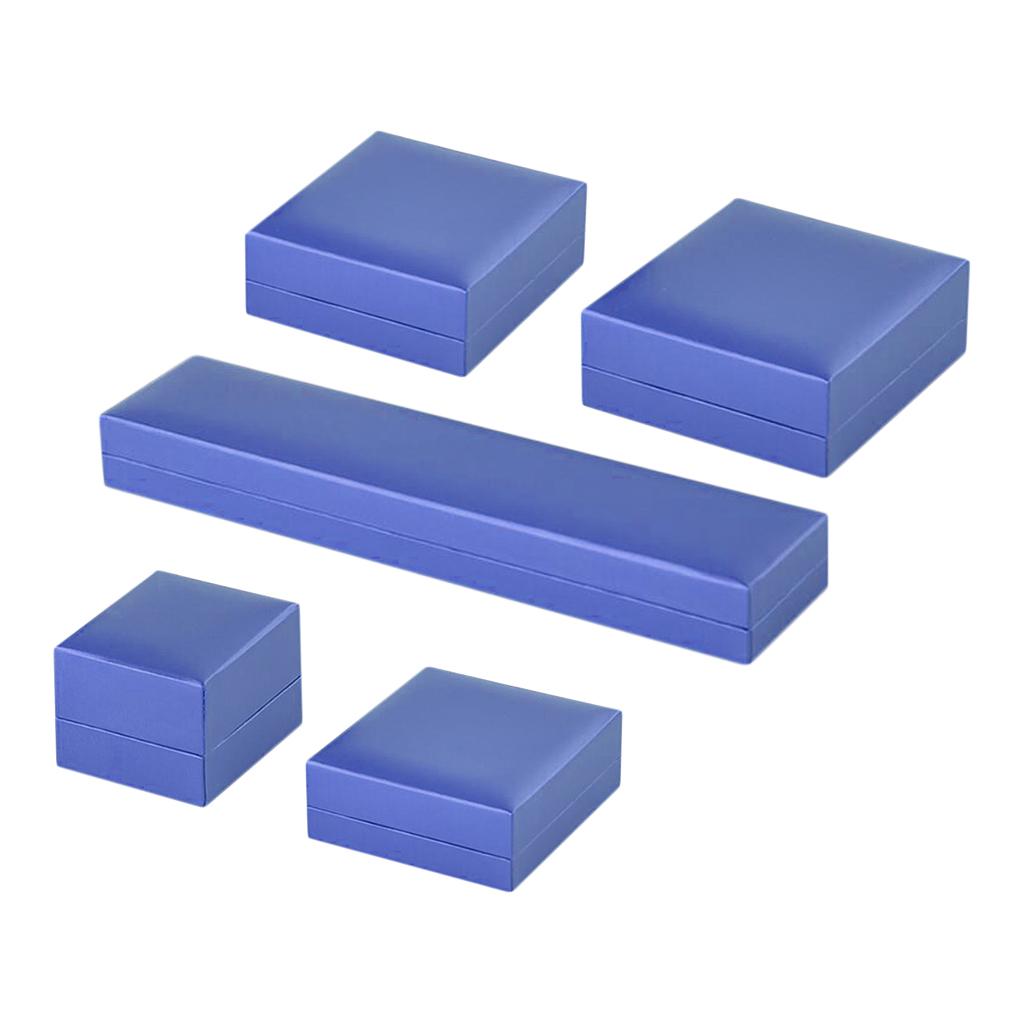 Ring Packaging Box Ring Storage Box for Gifts Royal Blue