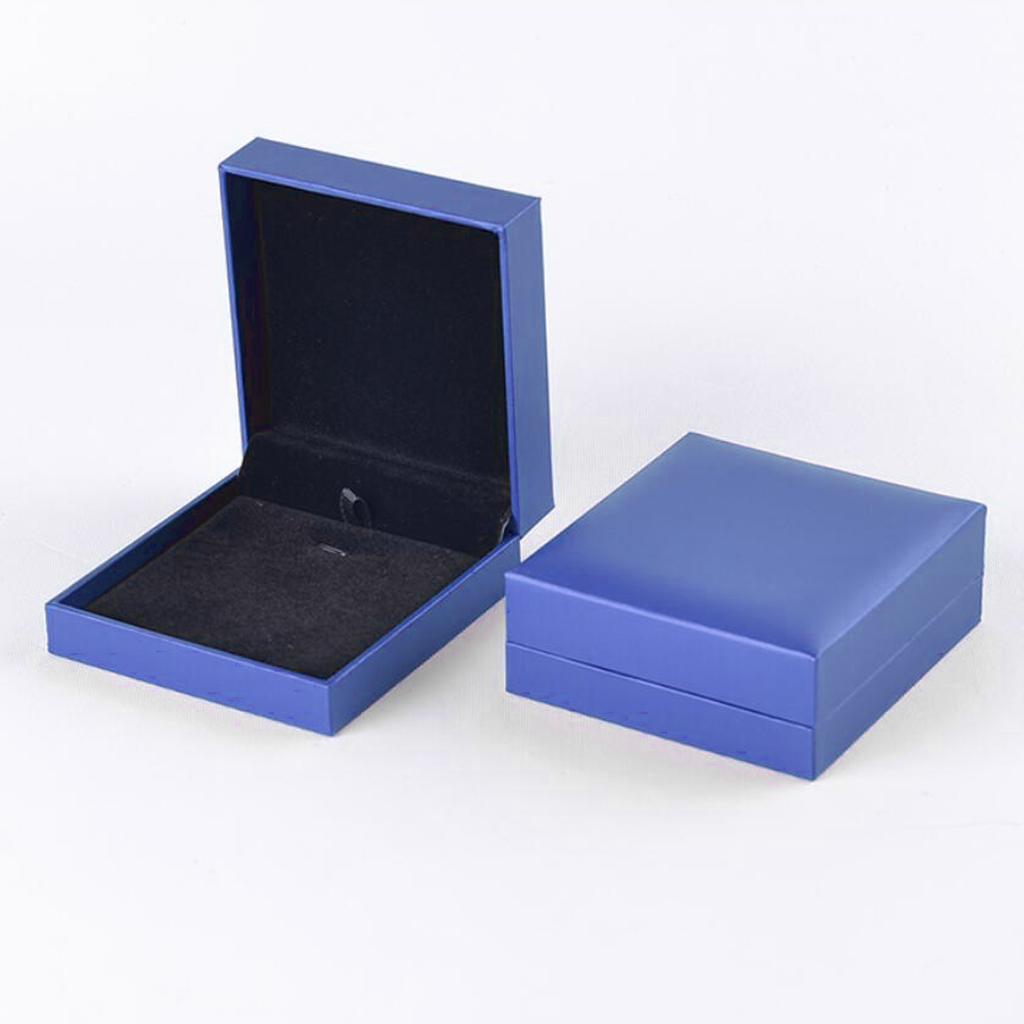 Pendant Packaging Box Pendant Storage Box for Gifts Royal Blue