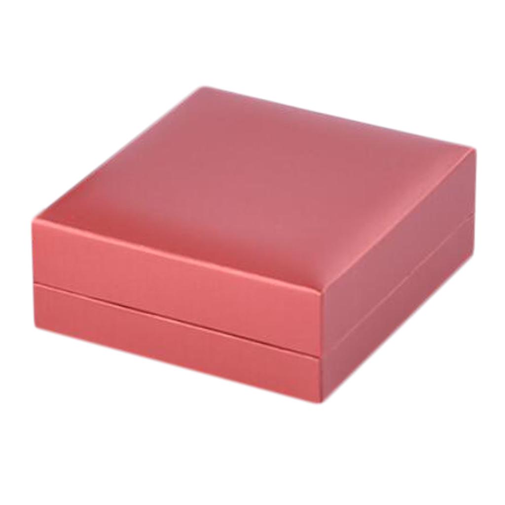 Pendant Packaging Box Pendant Storage Box for Gifts Bright Red