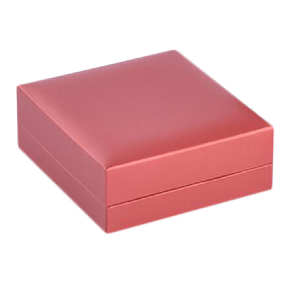 Pendant Packaging Box Pendant Storage Box for Gifts Bright Red