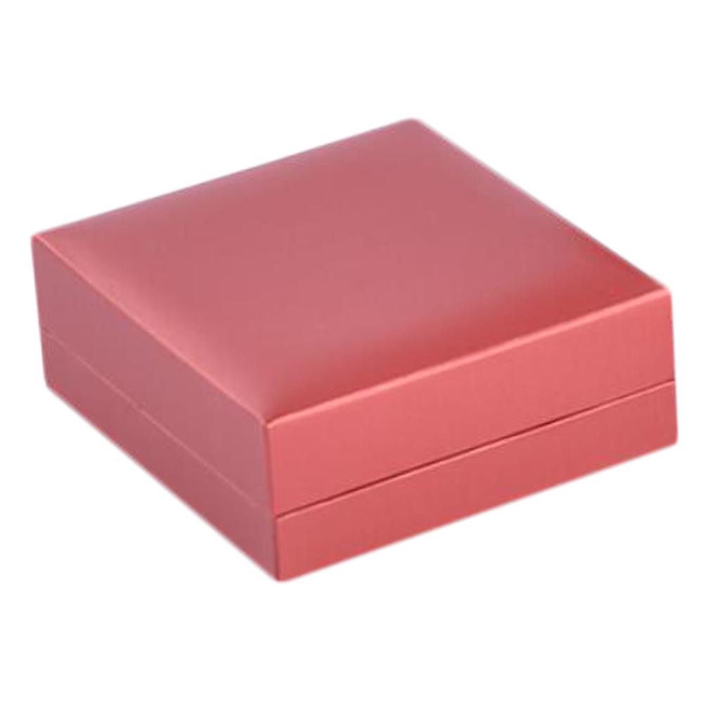 Pendant Packaging Box Pendant Storage Box for Gifts Bright Red