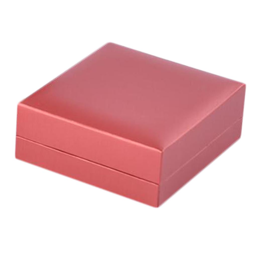 Pendant Packaging Box Pendant Storage Box for Gifts Bright Red