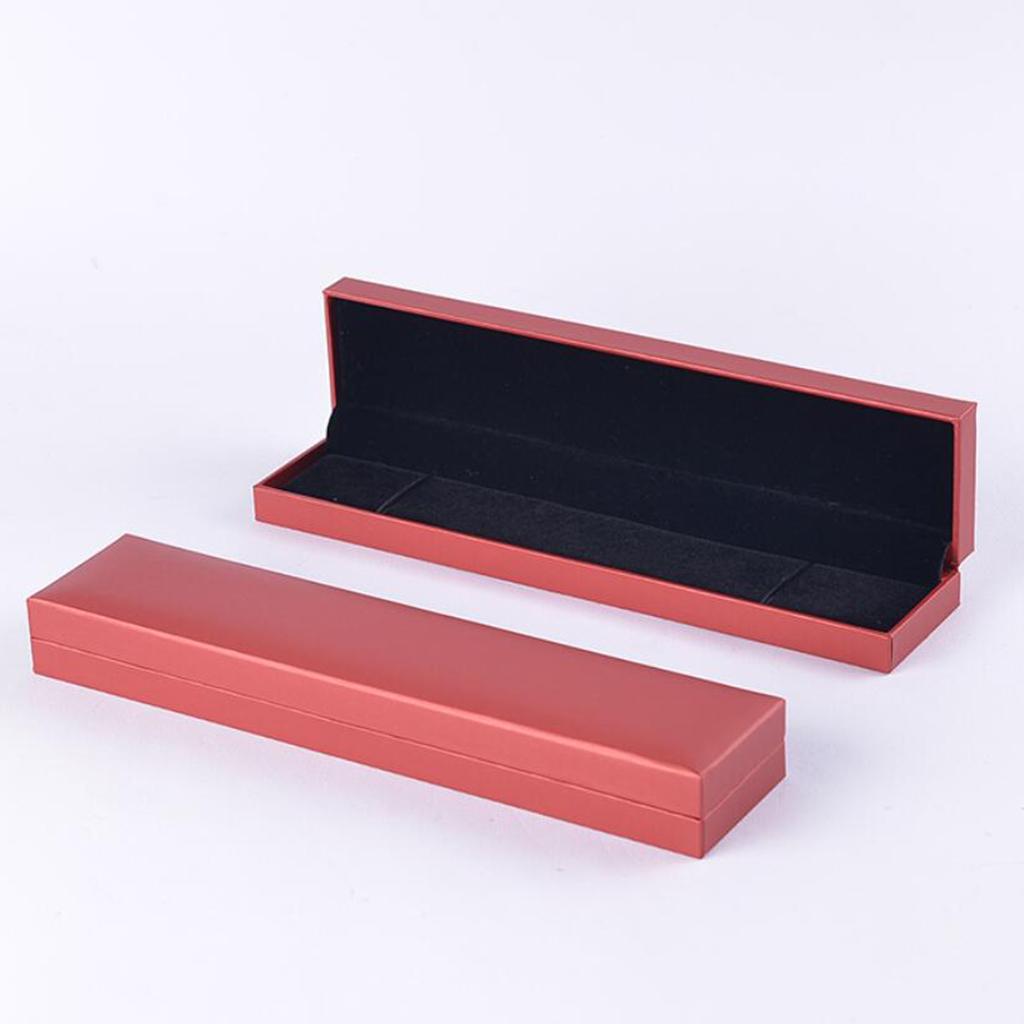 Bracelet Packaging Box Bracelet Storage Box for Gifts Bright Red