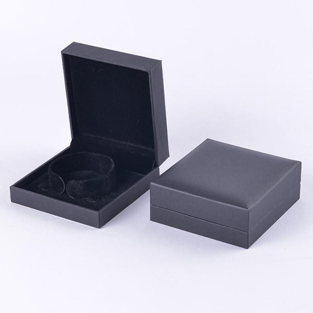 Bracelet Packaging Box Bracelet Storage Box for Wedding Gifts Black