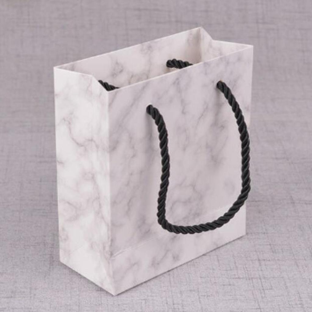 Marbling Cardboard Jewellery Gift Box Wedding Favour Cotton Cushion E