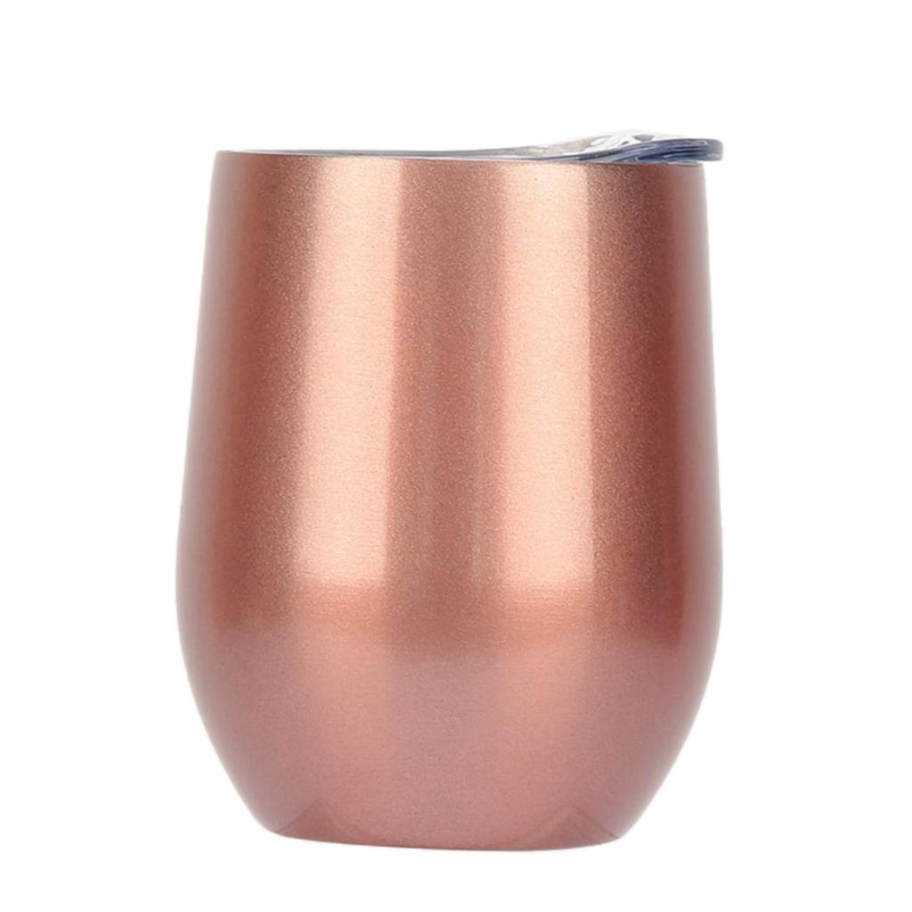 Insulated Stainless Steel Wine Double Wall Vacuum Cup 12OZ Champagne