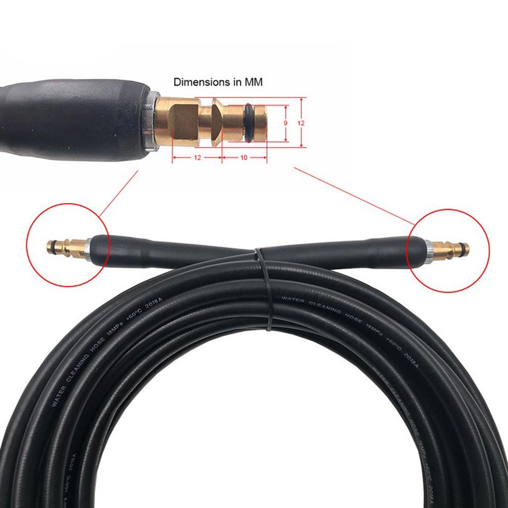 High Pressure Washer Hose Water Cleaning Extension Hose for Karcher 6m