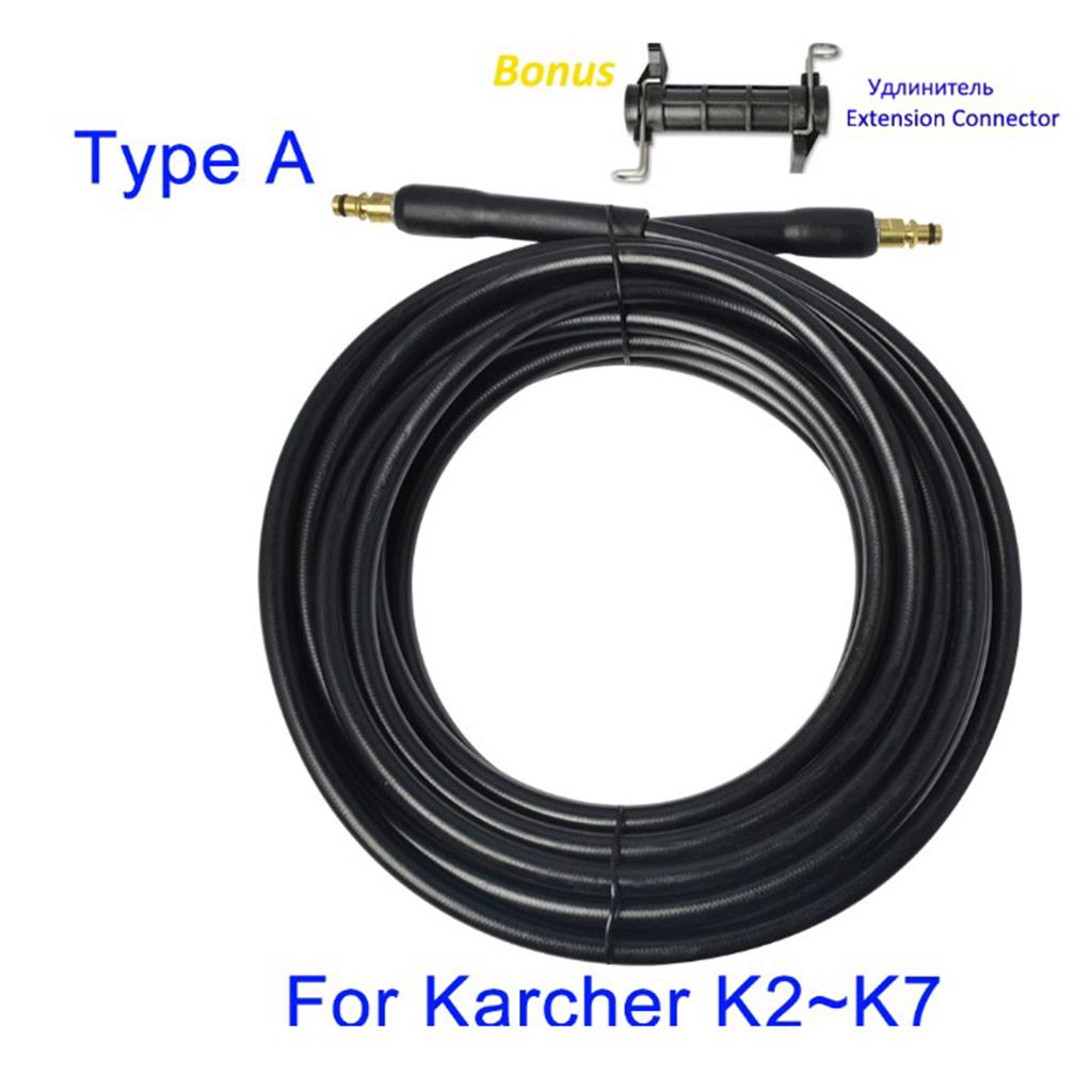 High Pressure Washer Hose Water Cleaning Extension Hose for Karcher 6m