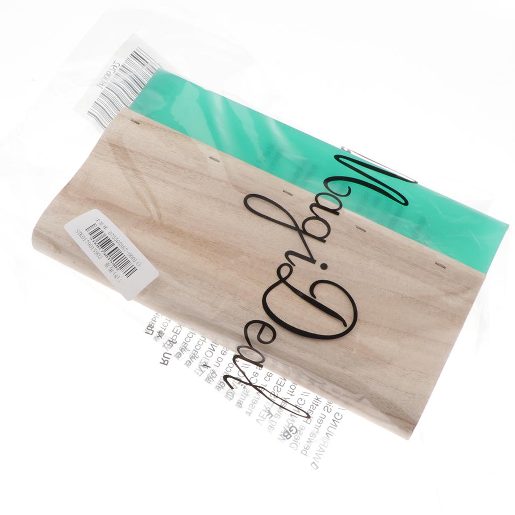 Screen Printing Squeegee Wooden Handle Ink Scraper Scratch Board green 20cm