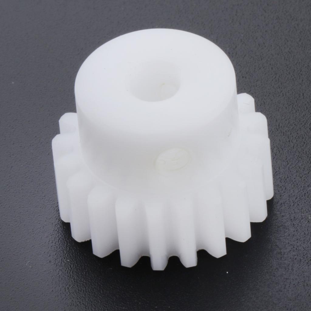 Plastic Gear DIY Reduction Worm Gears Model for RC Car Robot Motor 25 Tooth