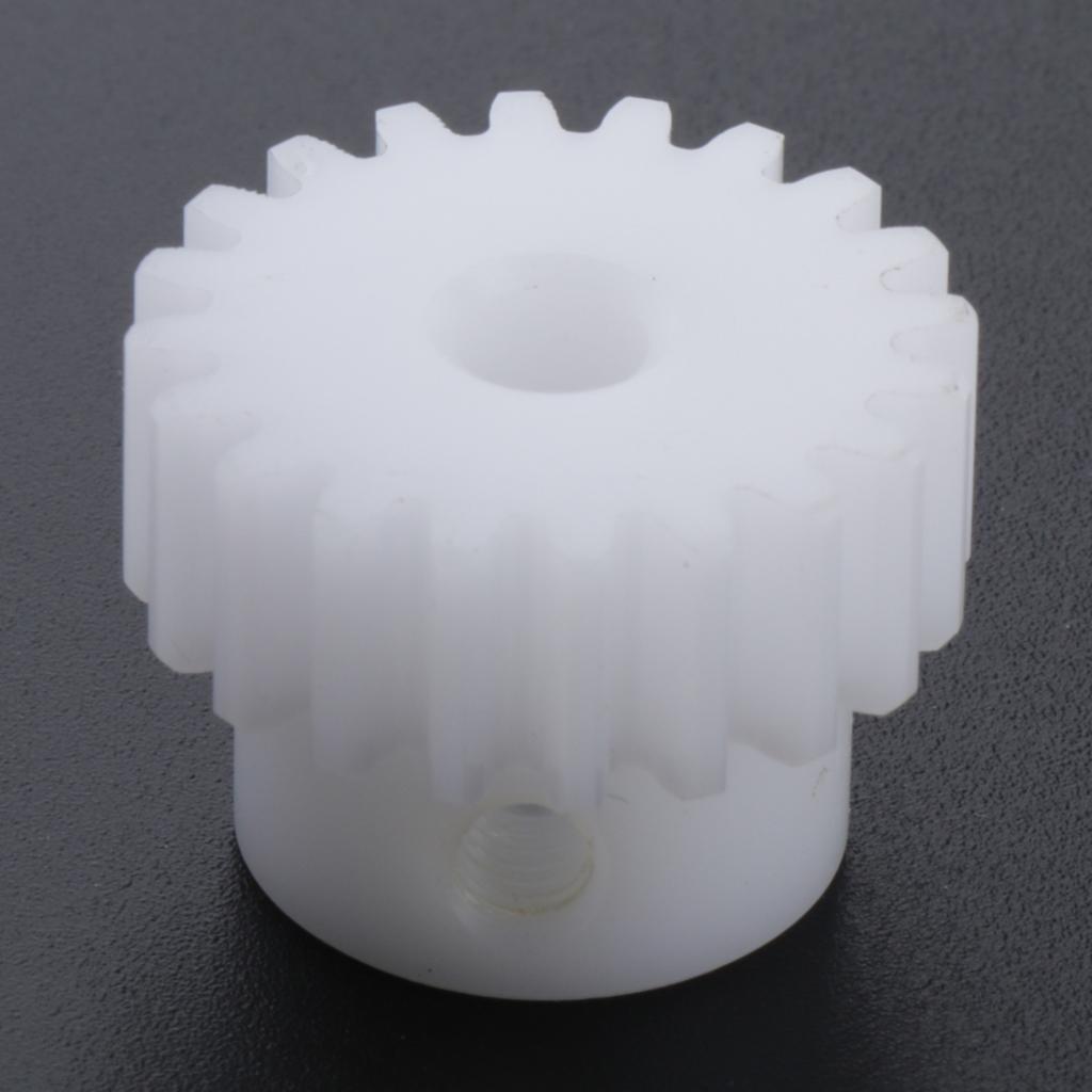 Plastic Gear DIY Reduction Worm Gears Model for RC Car Robot Motor 25 Tooth