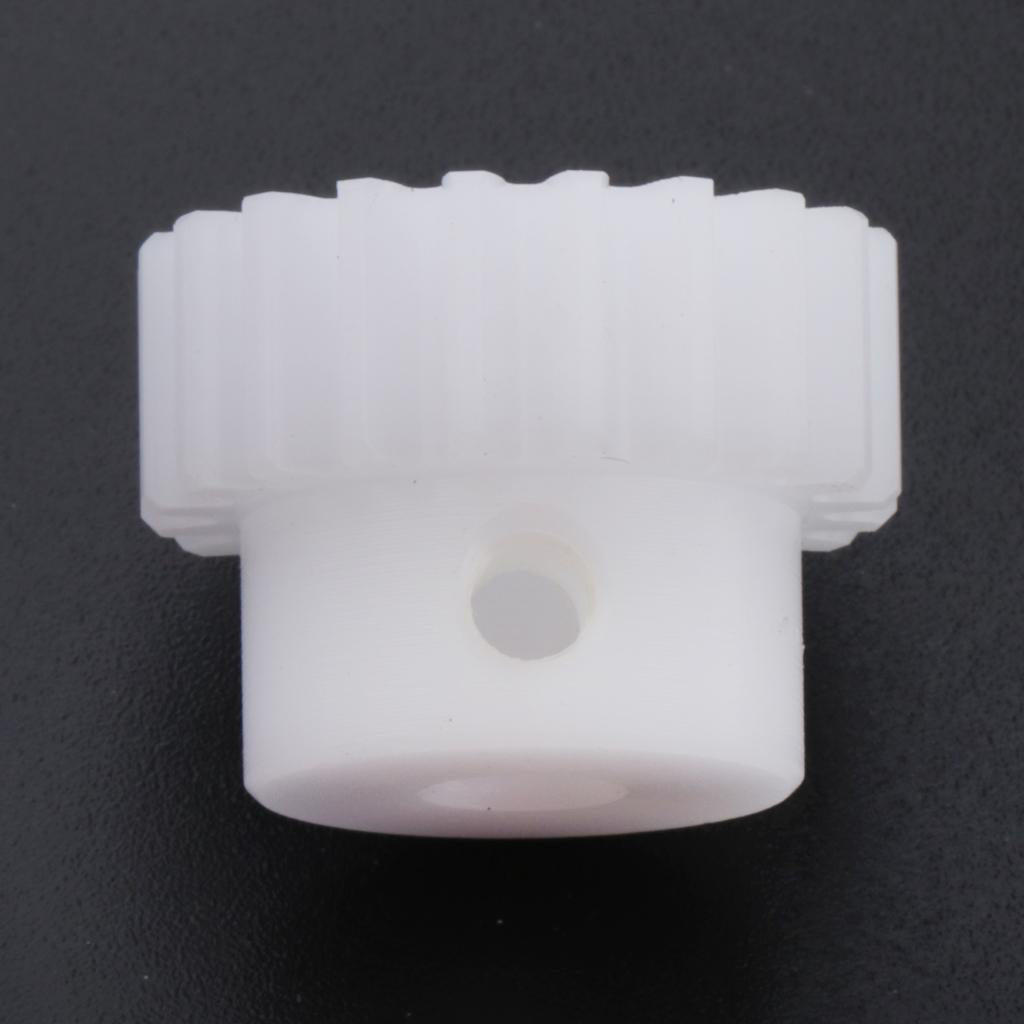 Plastic Gear DIY Reduction Worm Gears Model for RC Car Robot Motor 25 Tooth