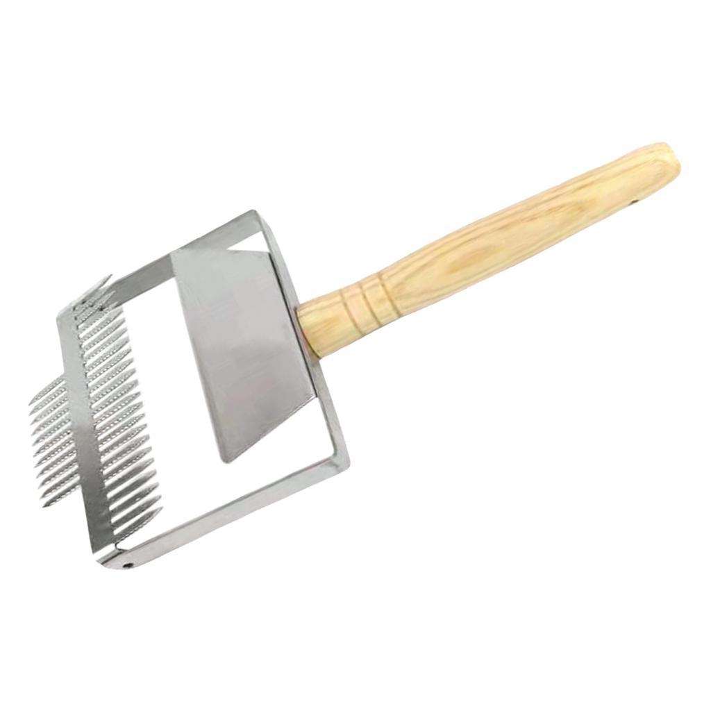 Widen Wooden Handle Beekeeping Tine Uncapping Fork Bee Hive Shovel Tool