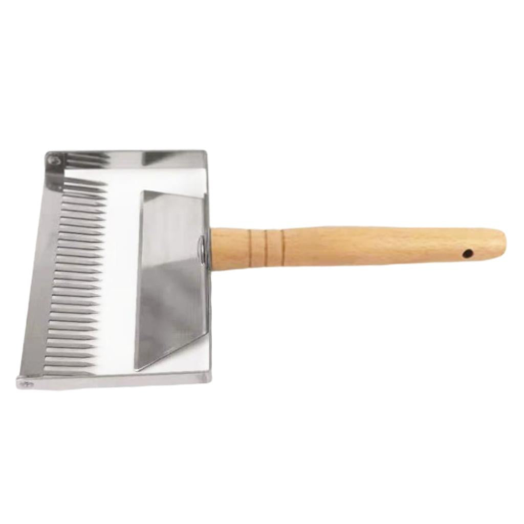 Widen Wooden Handle Beekeeping Tine Uncapping Fork With Multi-Purpose