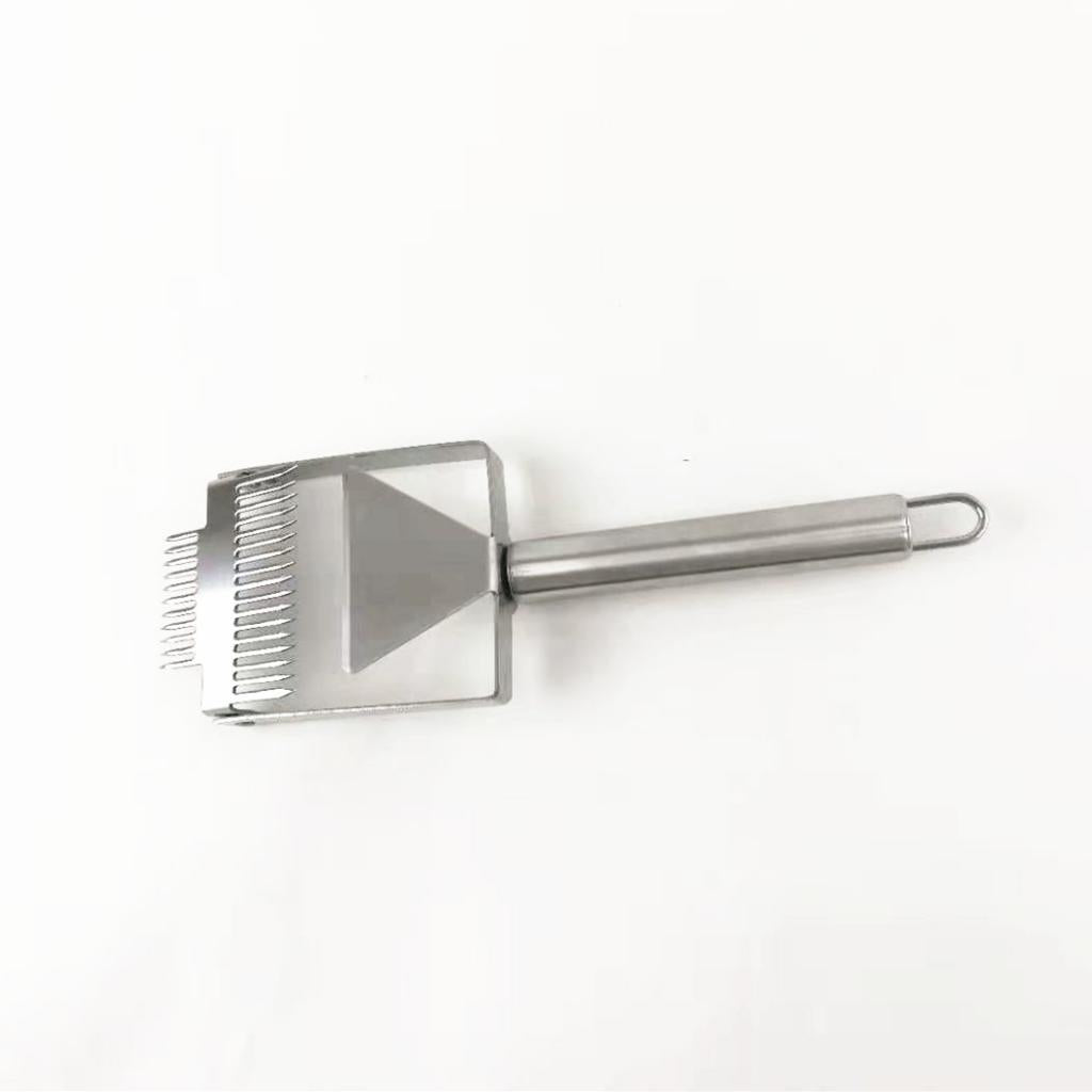 Stainless Steel Honey Scraper Fork Beekeeping Uncapping Bee Hive Shovel Tool