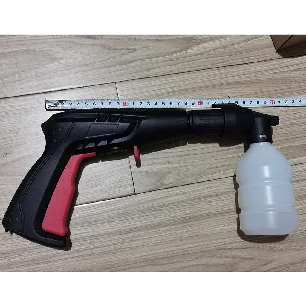 Snow Foam Washer Gun Car Wash Soap Lance Cannon Spray Jet Bottle Set