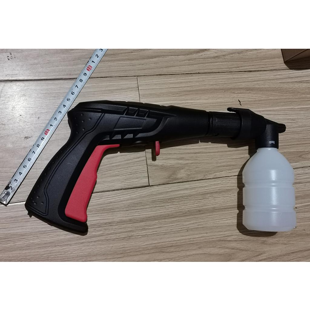 Snow Foam Washer Gun Car Wash Soap Lance Cannon Spray Jet Bottle Set