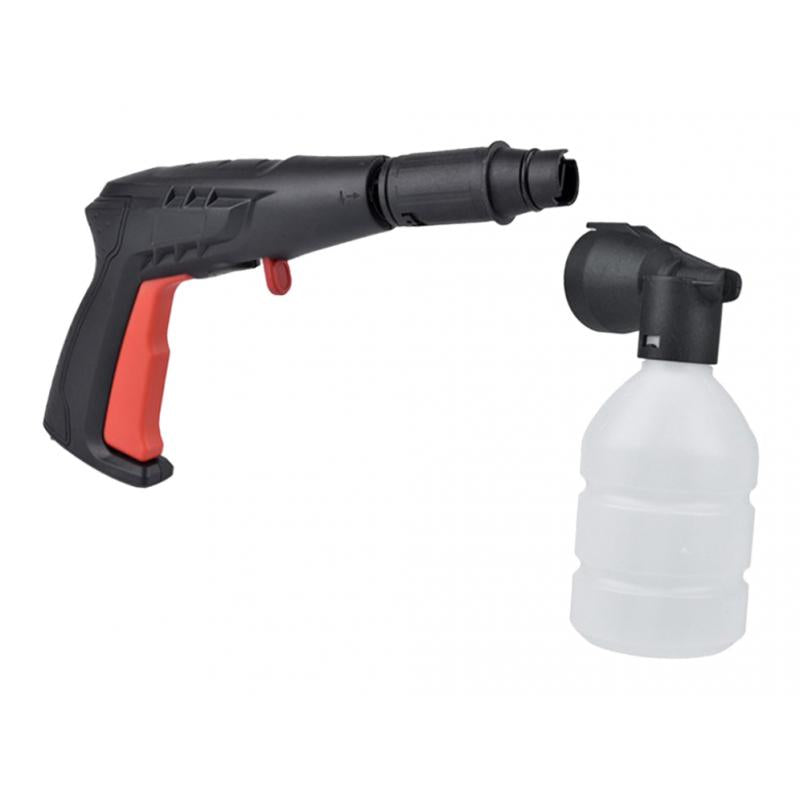 Snow Foam Washer Gun Car Wash Soap Lance Cannon Spray Jet Bottle Set