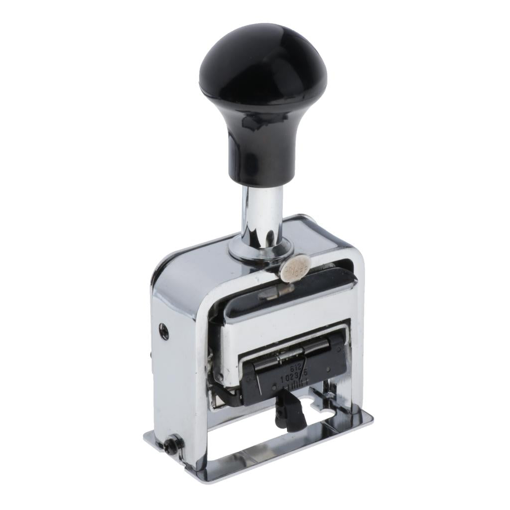 Coder - 8 Digit Automatic Numbering Machine - Metal Date Stamp -208