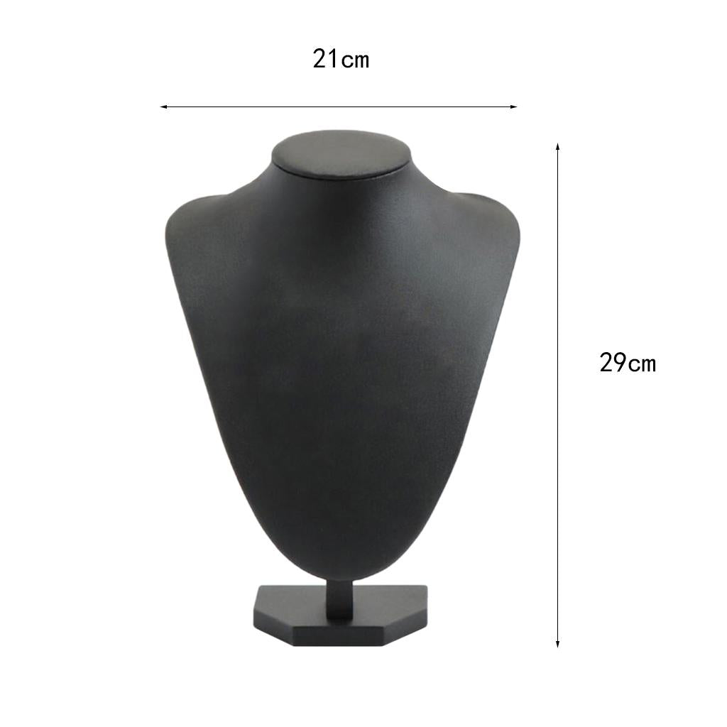 Necklace Jewelry display rack black 29x21cm