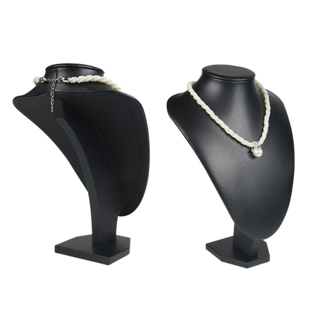 Necklace Jewelry display rack black 25x18cm