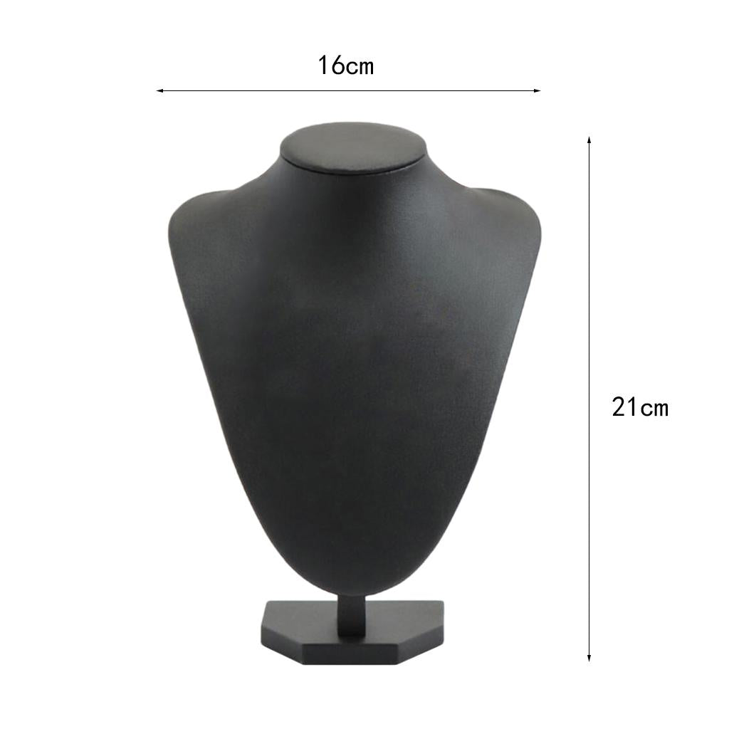 Necklace Jewelry display rack black 21x16cm