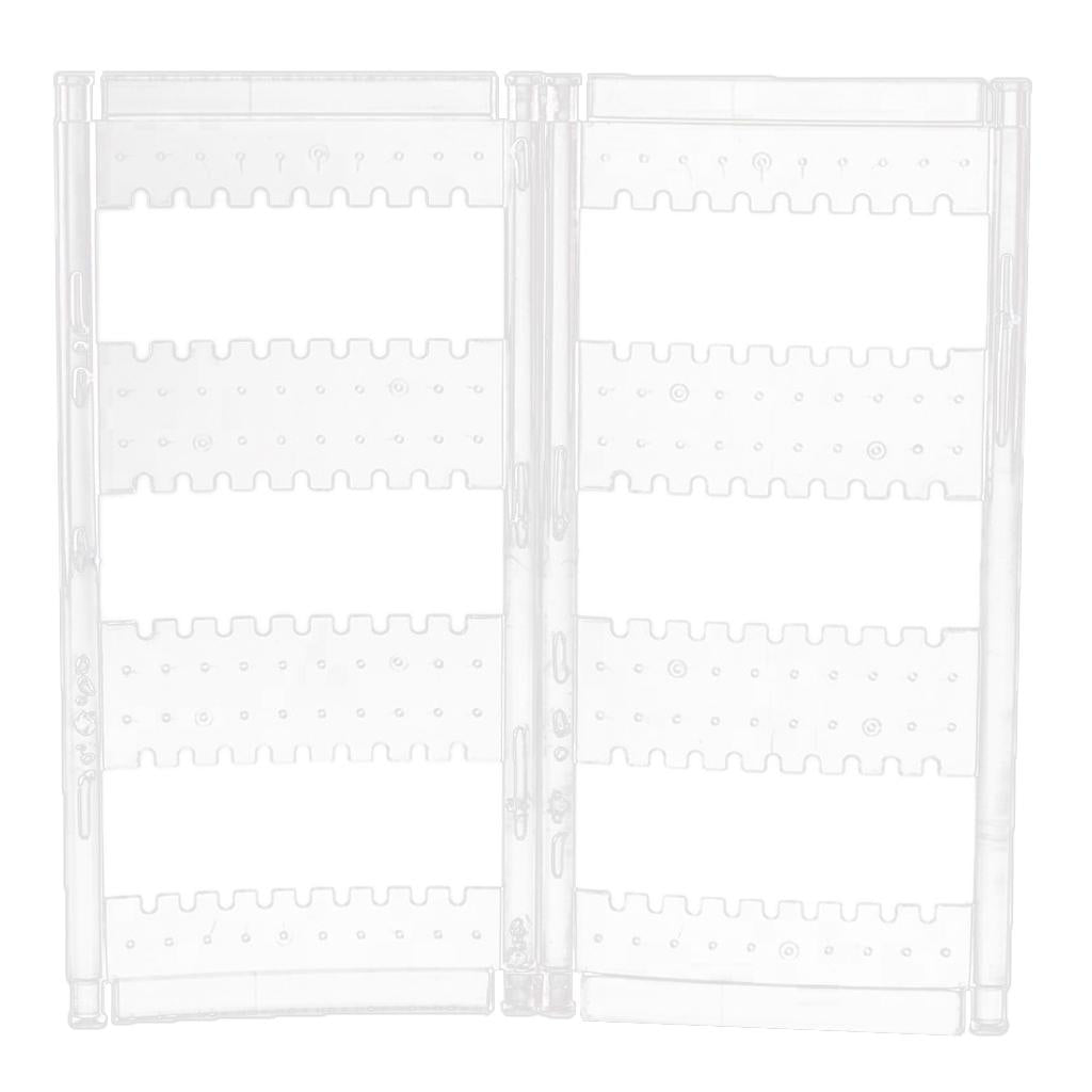 Multipage Earring Rack Holder Organizer Transparent 170g