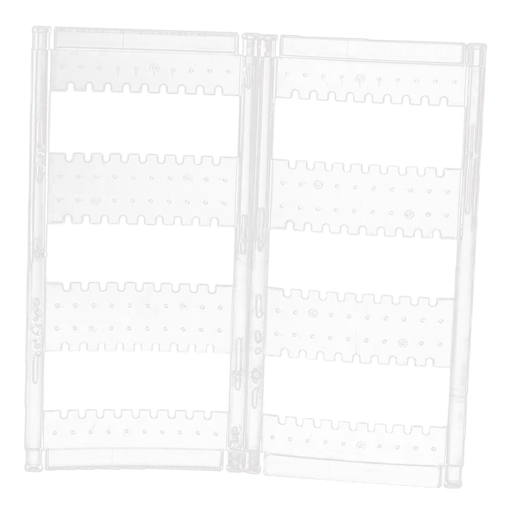 Multipage Earring Rack Holder Organizer Transparent 170g