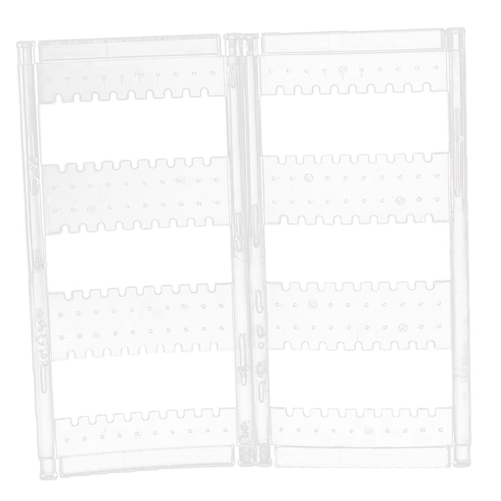 Multipage Earring Rack Holder Organizer Transparent 170g