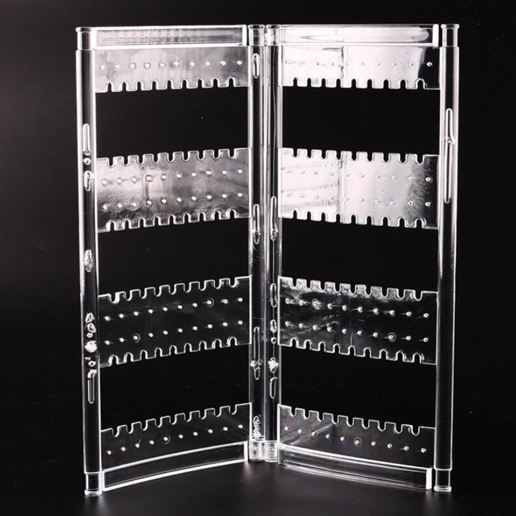 Multipage Earring Rack Holder Organizer Transparent 170g